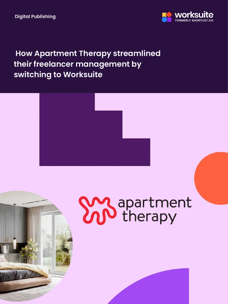 Apartment Therapy Freelancer Management Case Study preview page 1