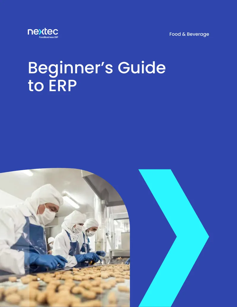 Beginner's Guide to ERP for Food and Beverage Industry preview page 1