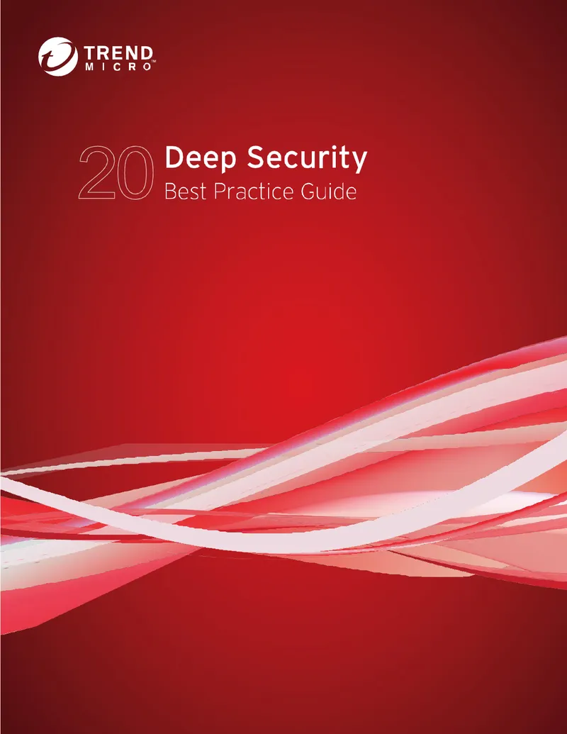 Trend Micro Deep Security 20 LTS Best Practice Guide preview page 1