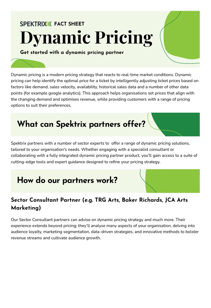 Dynamic Pricing Strategy Implementation Guide preview page 1