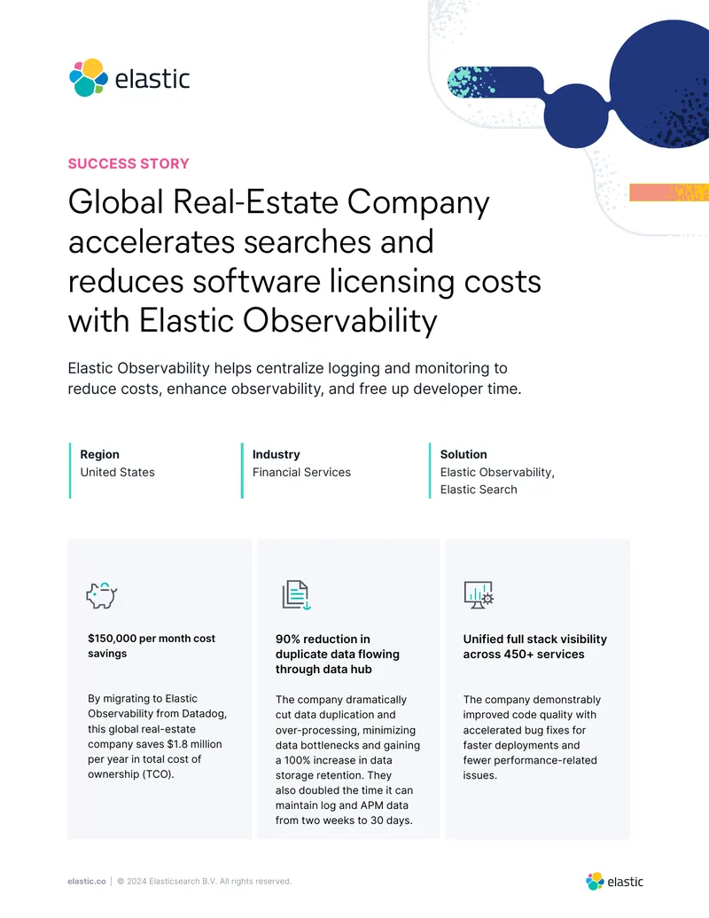 Global Real-Estate Company Enhances Search Efficiency preview page 1