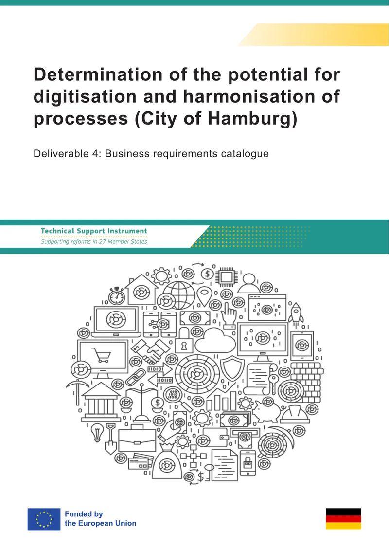 Business Requirements Catalogue for Digitisation Processes preview page 1