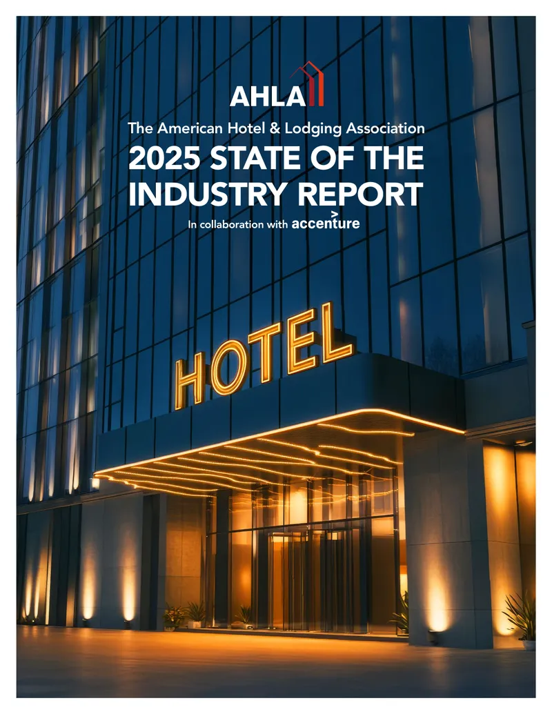 2025 State of the Industry Report for Hospitality preview page 1