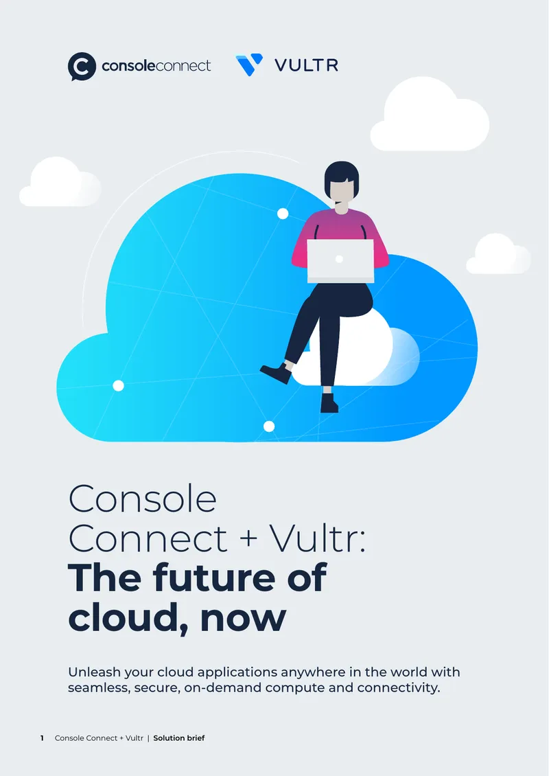 Console Connect and Vultr Integration Solution Brief preview page 1