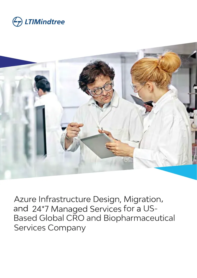 Enterprise Azure Architecture Implementation for Biopharmaceutical Services preview page 1