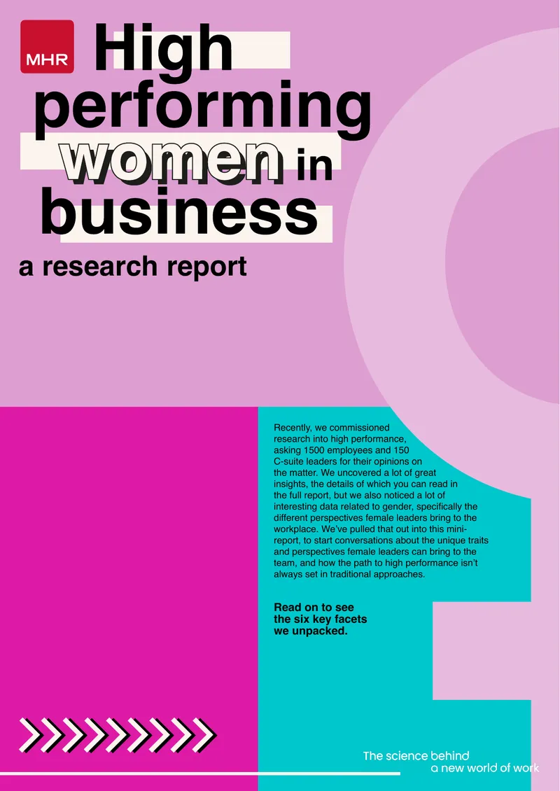 Perspectives of Female Leaders on High Performance preview page 1