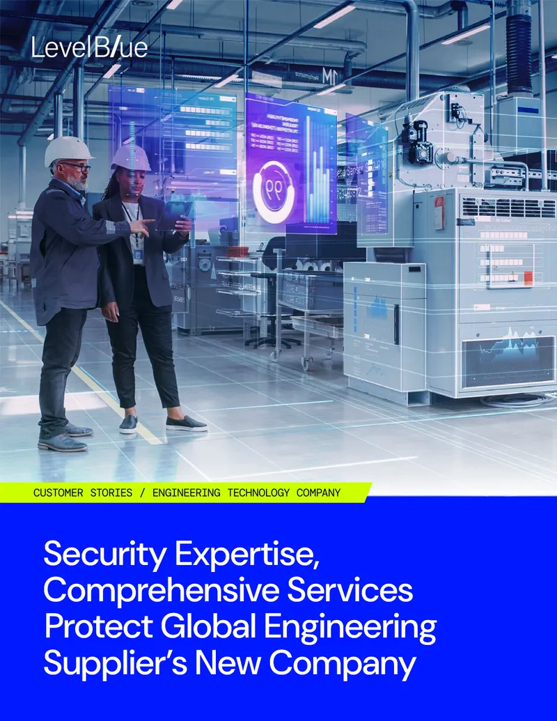 Cybersecurity Managed Services Implementation Case Study preview page 1