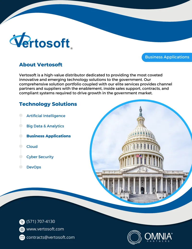 Business Application Suppliers and Services Overview preview page 1