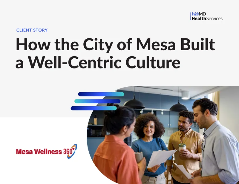 City of Mesa Well-Being Program Client Story preview page 1