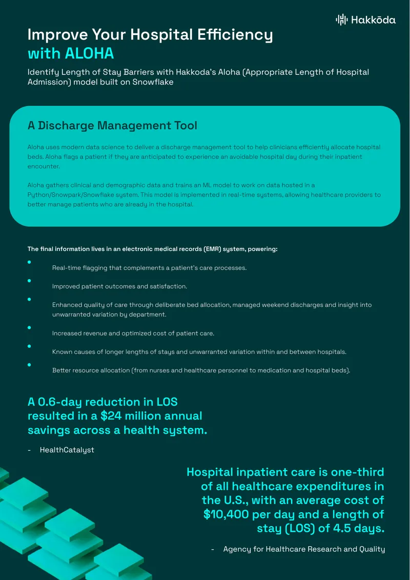 Discharge Management Tool for Hospital Efficiency preview page 1