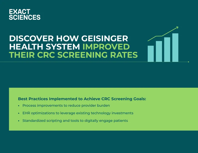 Colorectal Cancer Screening Improvement Strategies at Geisinger preview page 1