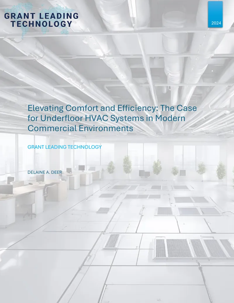 Underfloor HVAC Systems in Commercial Buildings preview page 1