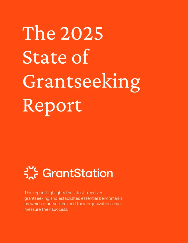2025 State of Grantseeking Report preview page 1