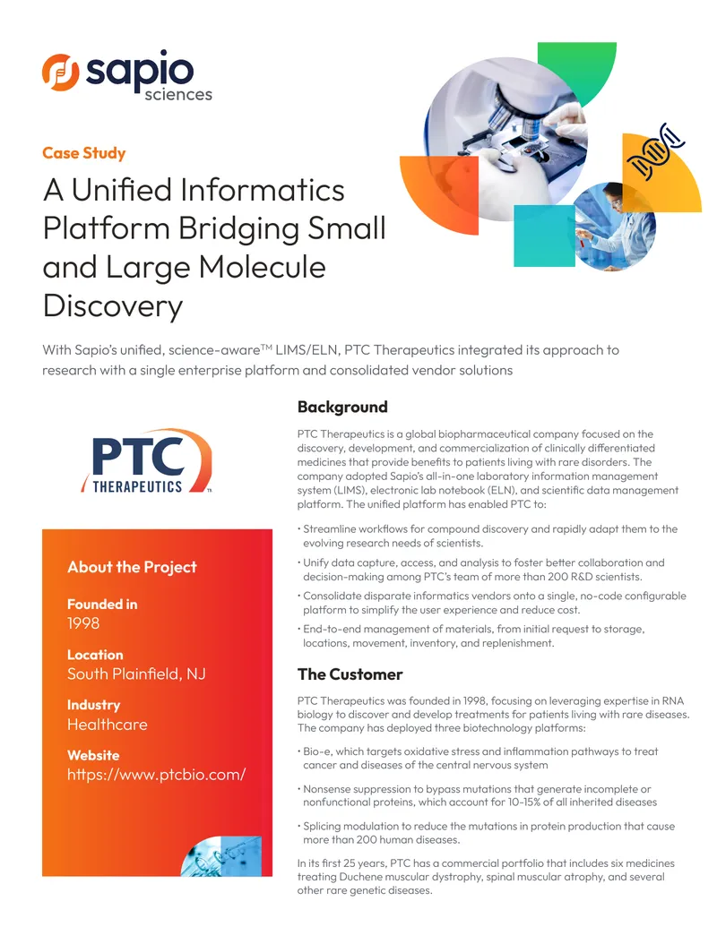 Unified Informatics Platform for Molecule Discovery preview page 1