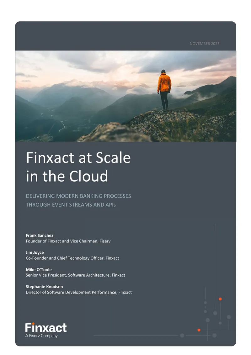 Finxact Performance Testing in Cloud Environments preview page 1