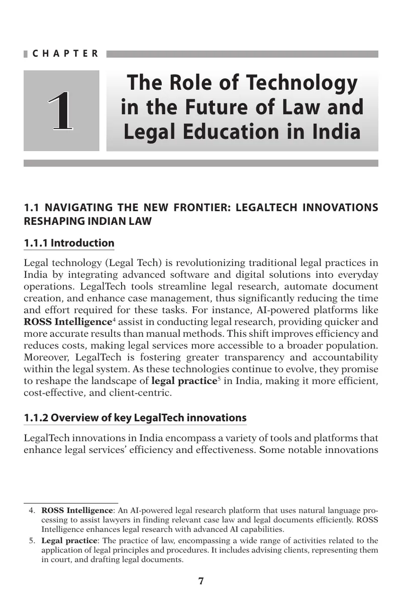 LegalTech Innovations Transforming Indian Law Practices preview page 1