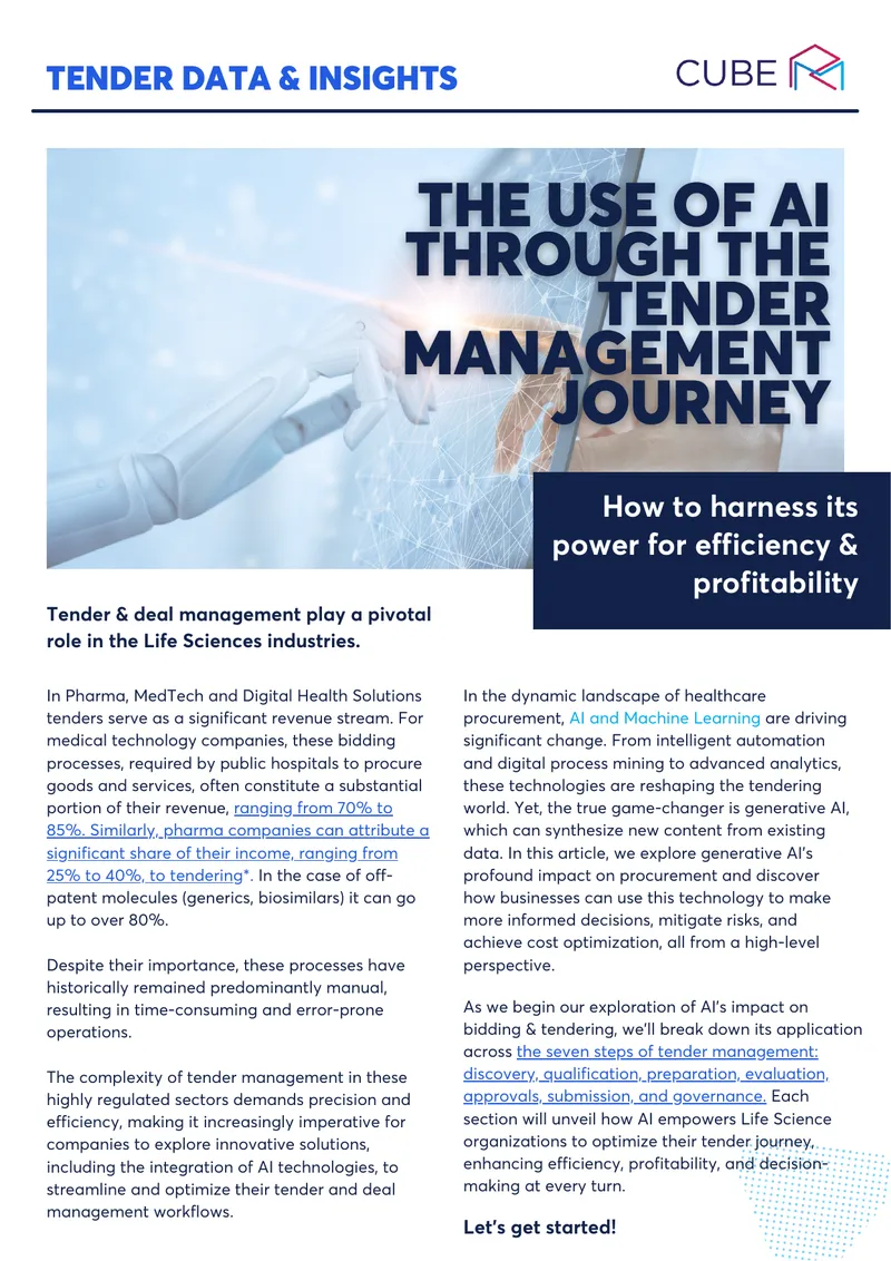 AI Integration in Tender Management Processes preview page 1