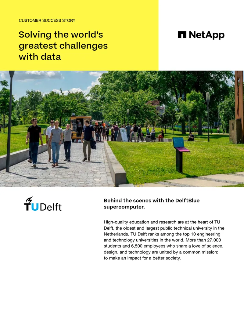 DelftBlue Supercomputer Customer Success Story preview page 1