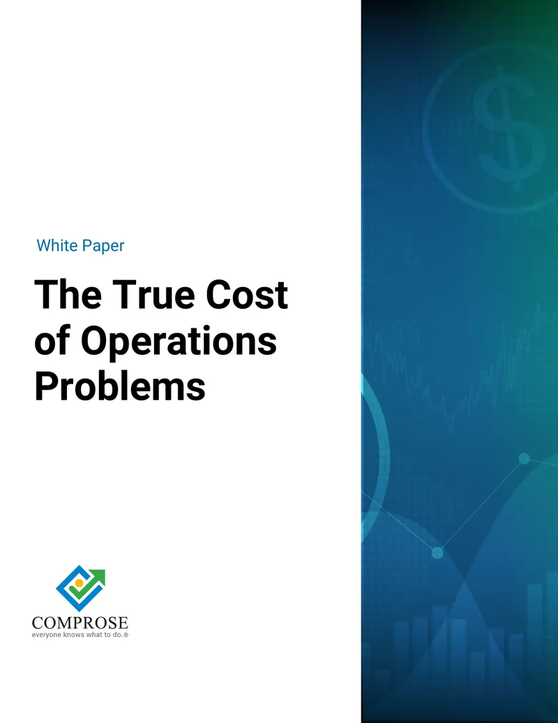 True Cost of Operations Problems White Paper preview page 1
