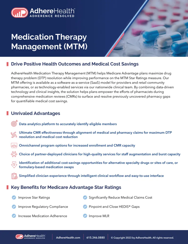 Medication Therapy Management Solution Overview preview page 1