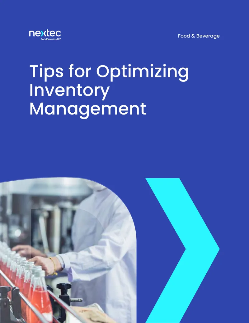 Tips for Optimizing Inventory Management in Food and Beverage preview page 1
