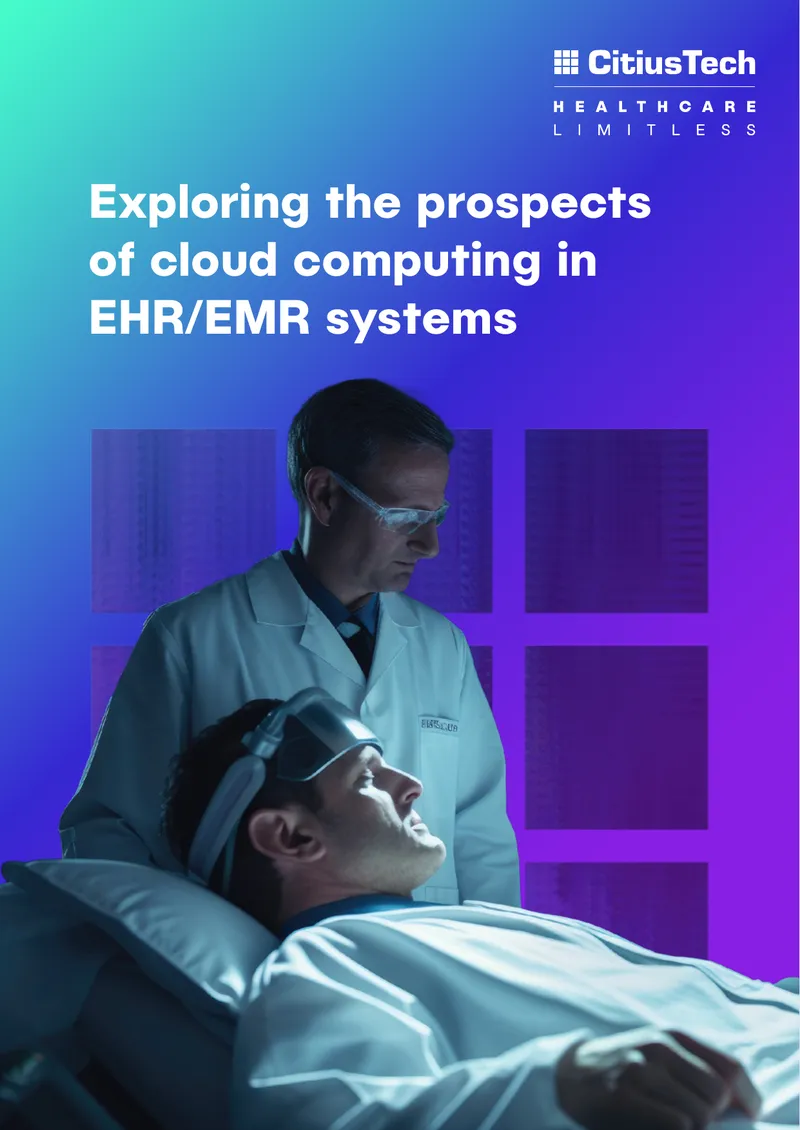 Cloud Computing Prospects in EHR and EMR Systems preview page 1