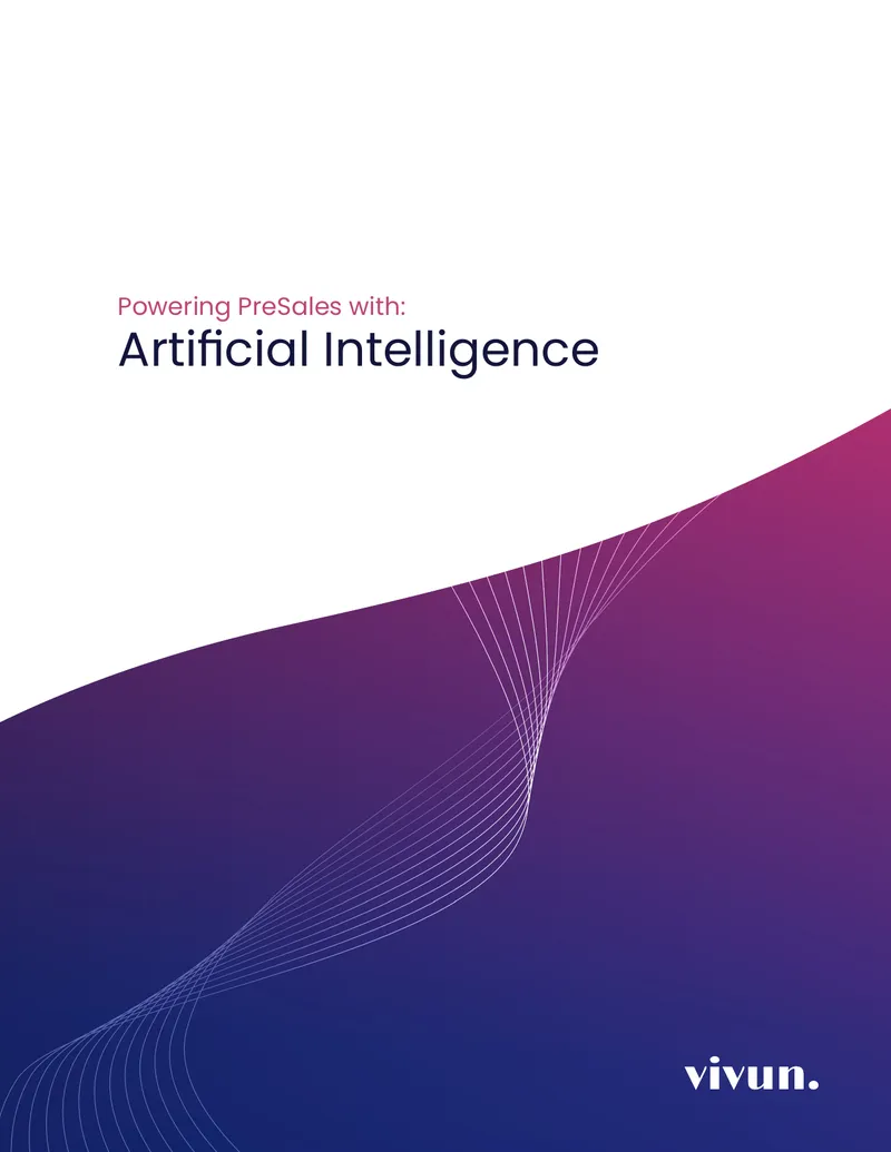Powering PreSales with Artificial Intelligence preview page 1