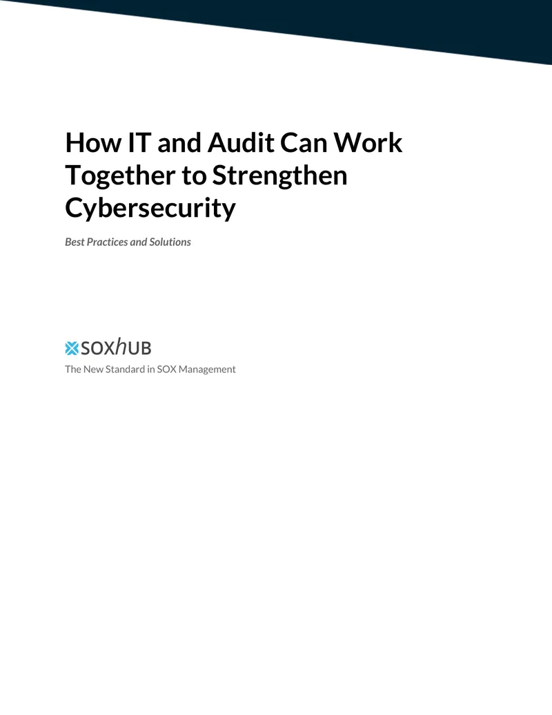 IT and Audit Collaboration for Cybersecurity Improvement preview page 1