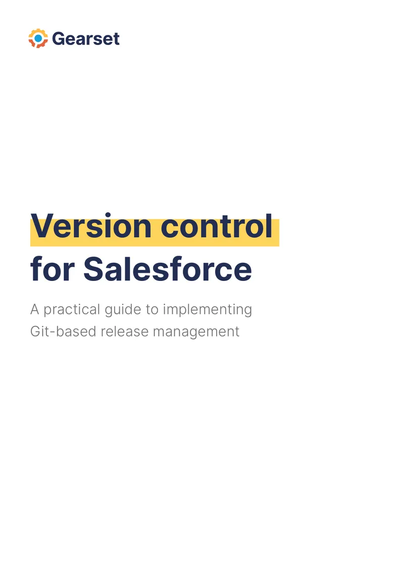 Practical Guide to Git-Based Release Management preview page 1