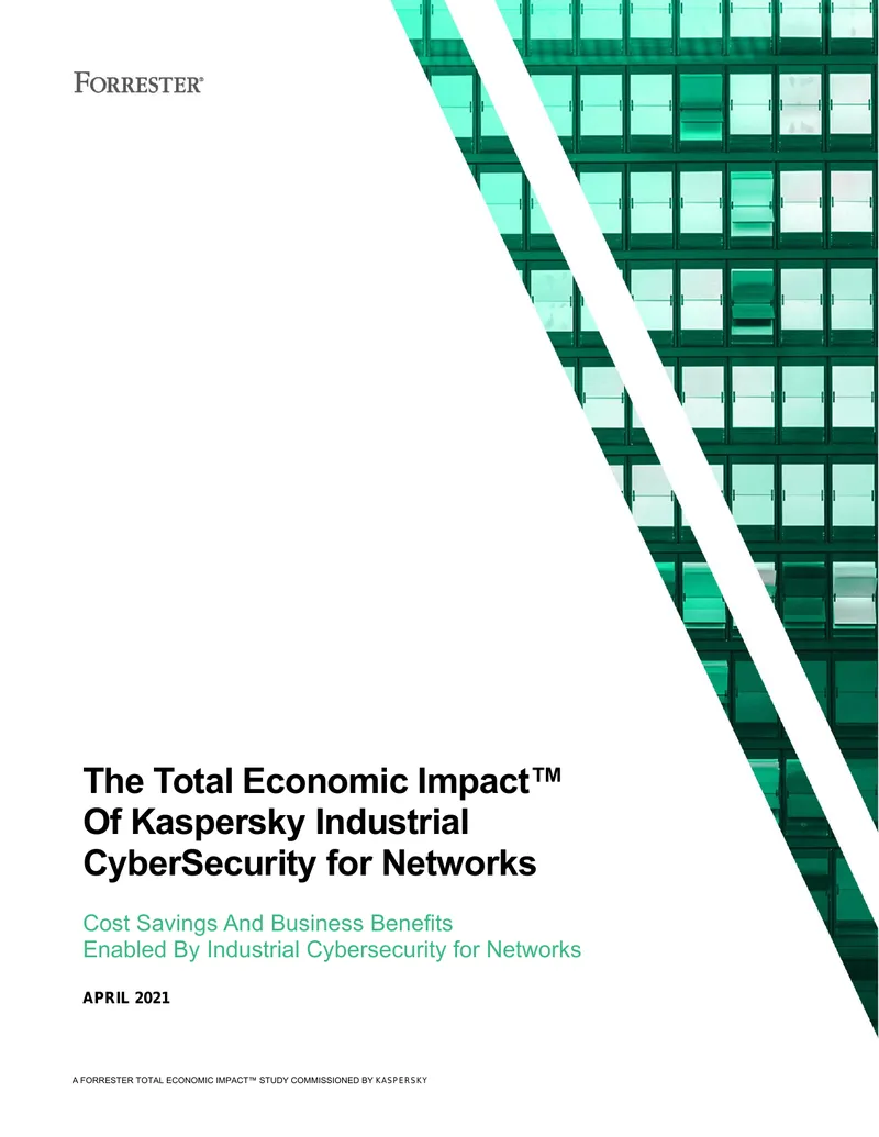 Total Economic Impact of Kaspersky Industrial CyberSecurity for Networks preview page 1
