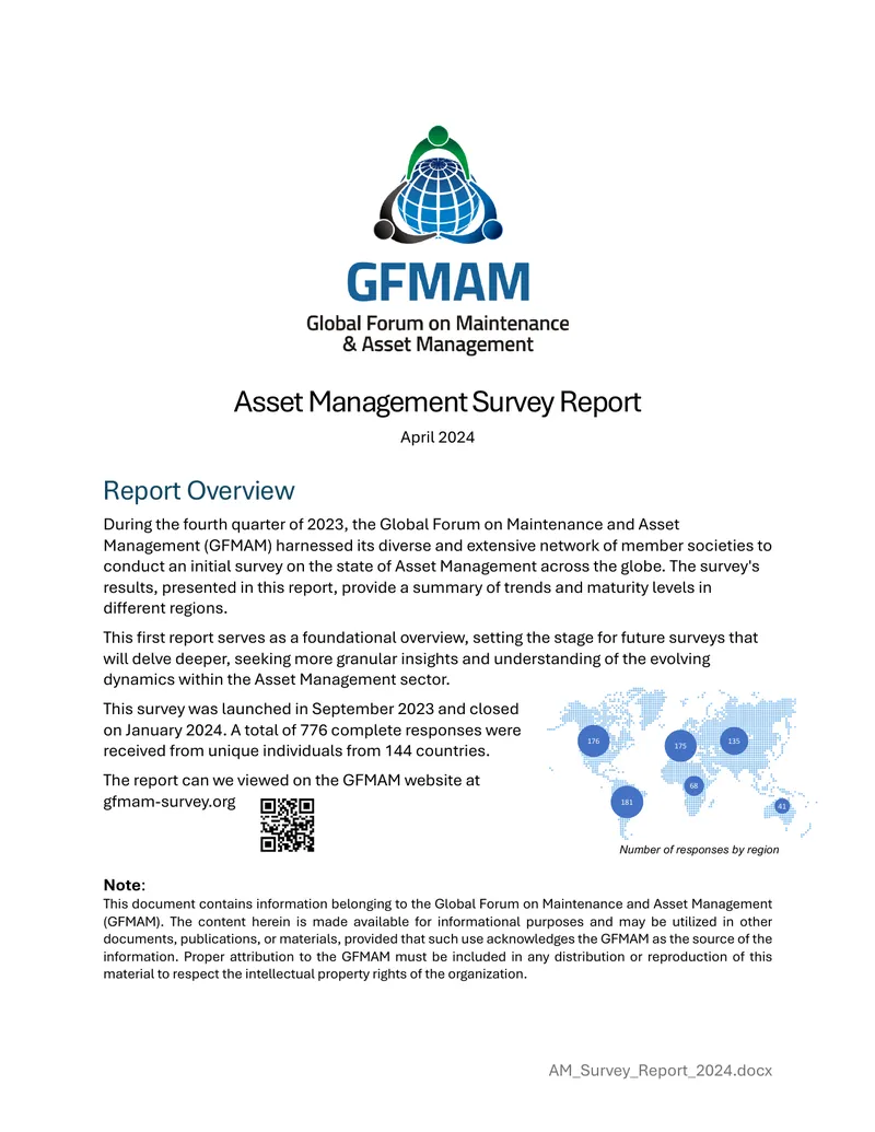 Asset Management Survey Report 2024 preview page 1