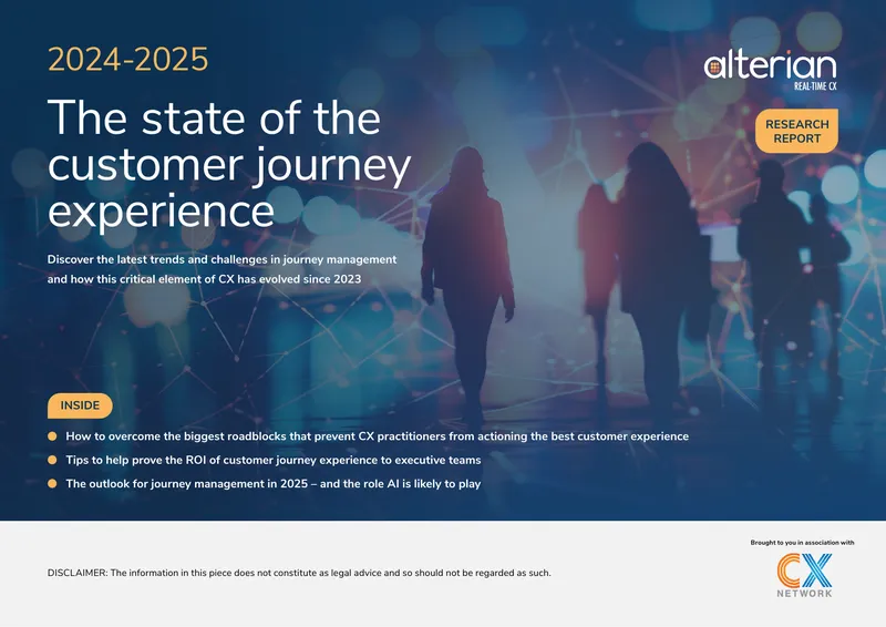 State of the Customer Journey Experience 2024-2025 preview page 1