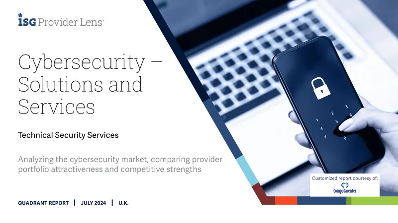 Cybersecurity Solutions and Services Quadrant Report preview page 1