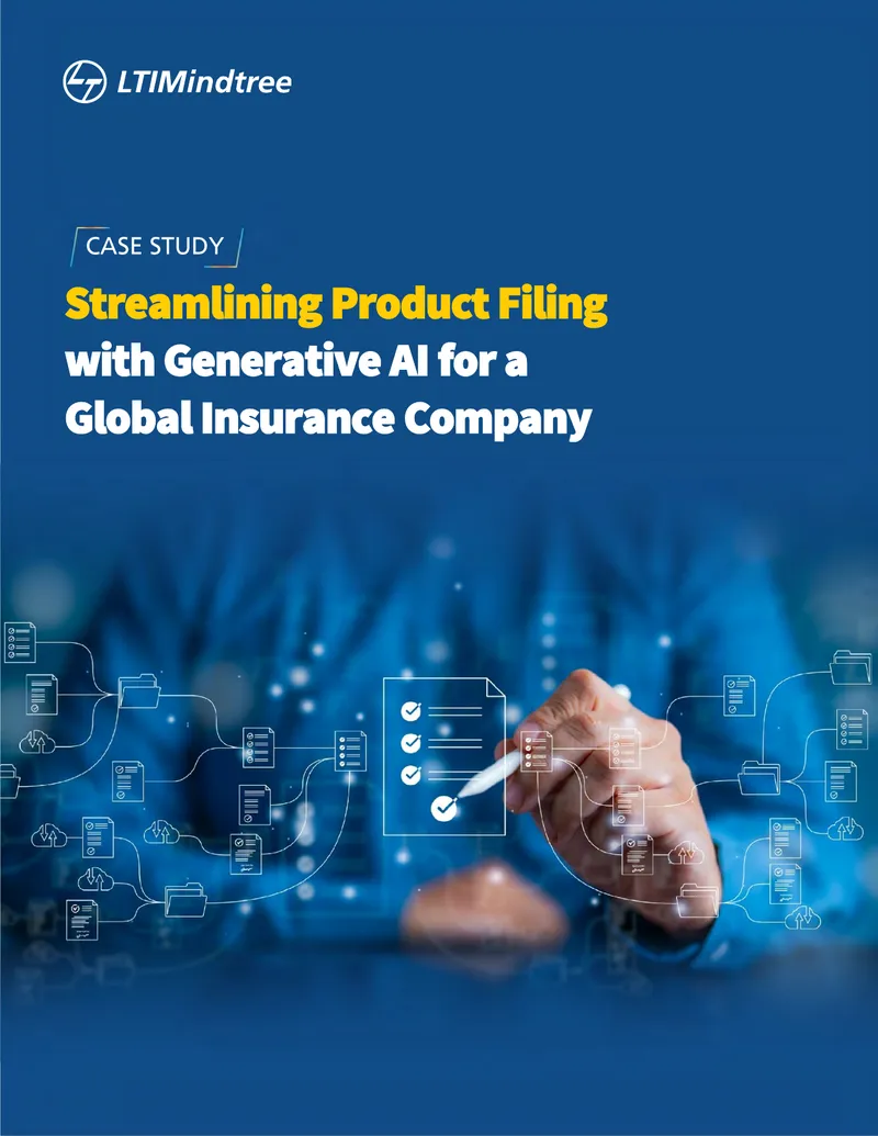 Streamlining Product Filing with Generative AI preview page 1