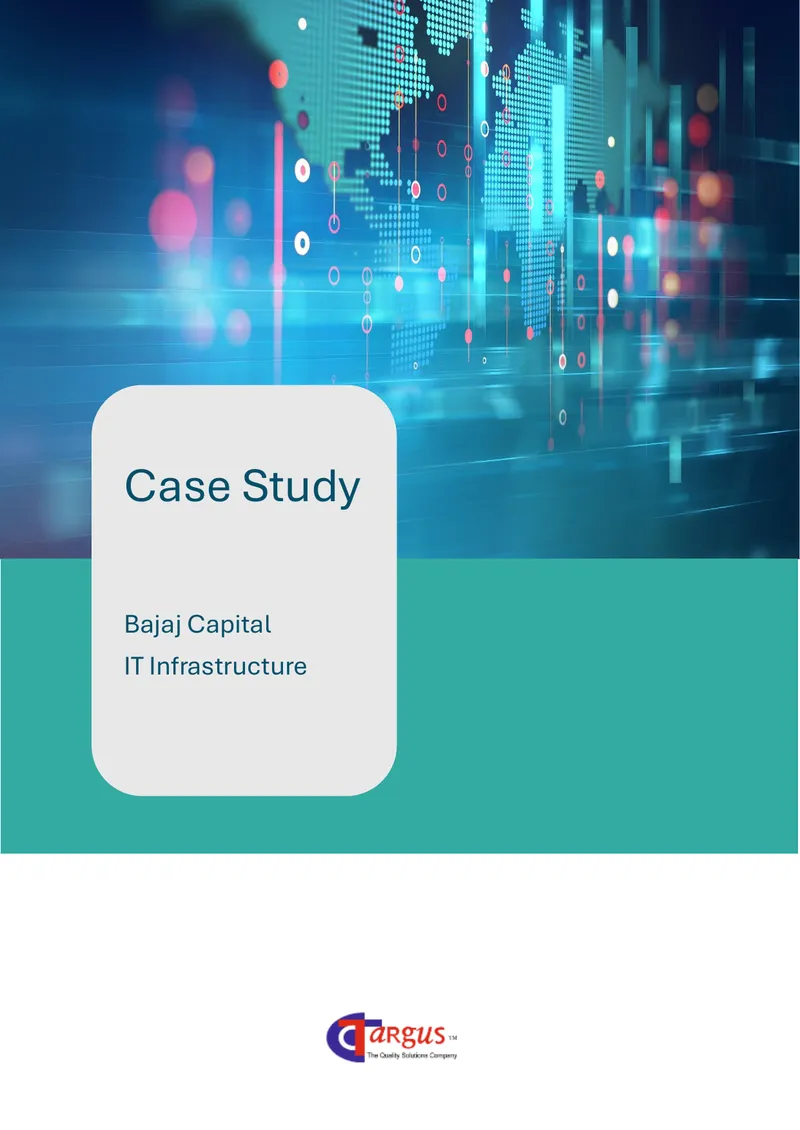 Bajaj Capital IT Infrastructure Overhaul Case Study preview page 1