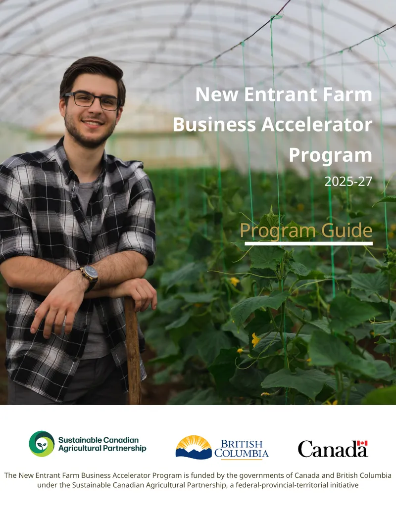 New Entrant Farm Business Accelerator Program Guide preview page 1