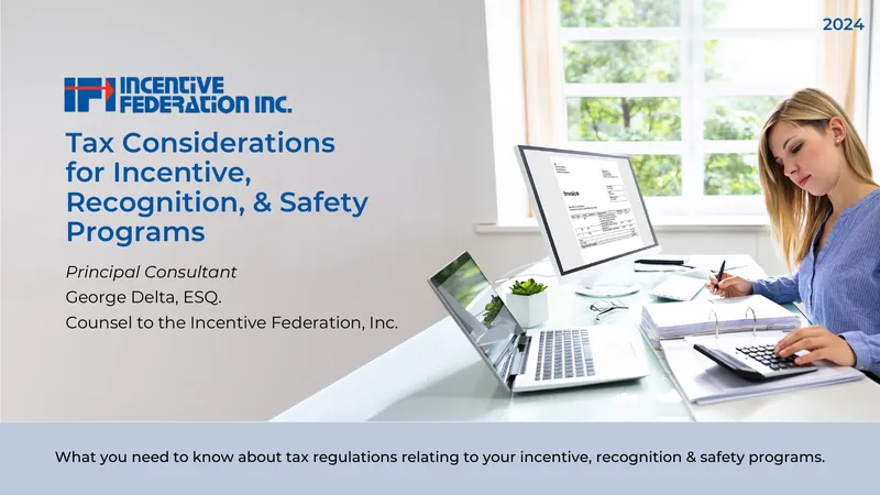 2024 Tax Considerations for Incentive and Recognition Programs preview page 1