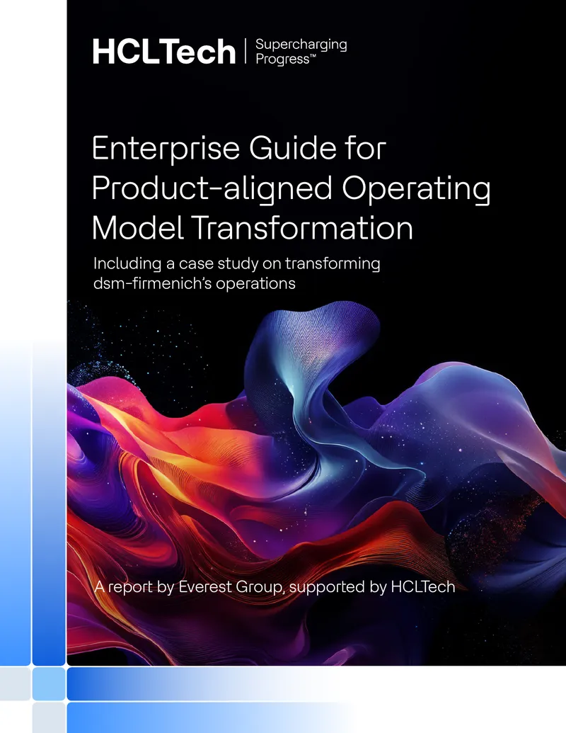 Enterprise Guide for Product-aligned Operating Model Transformation preview page 1