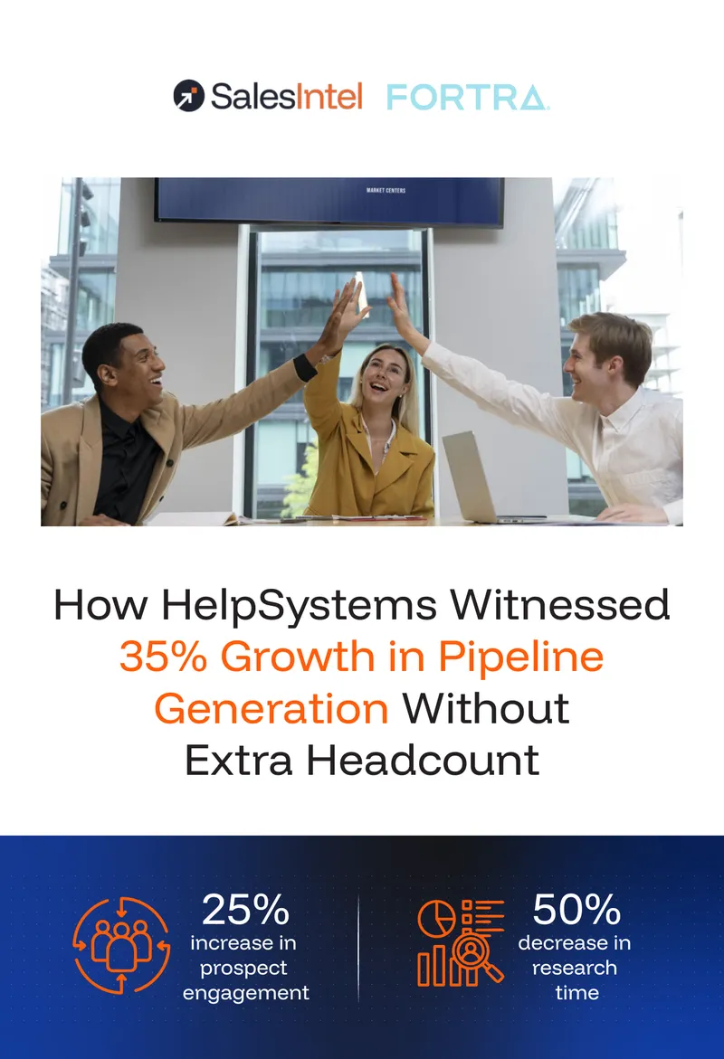 Fortra's Sales Process Improvement Case Study preview page 1